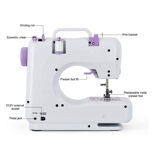 1696352124Maquina20de20Coser20205.jpg Máquina De Coser portátil 12 puntadas