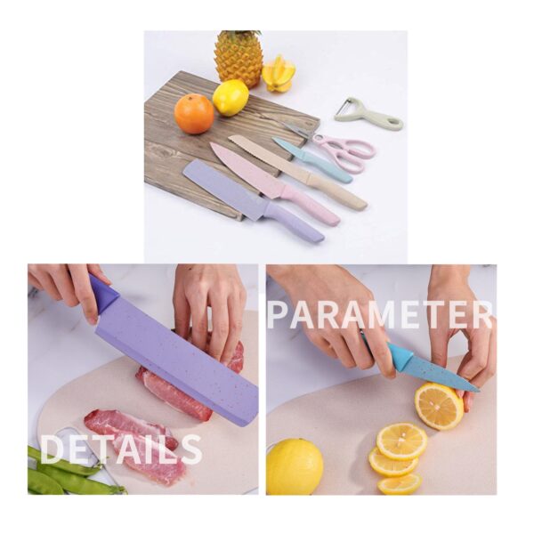 Set Cuchillos Acero Inoxidable Color