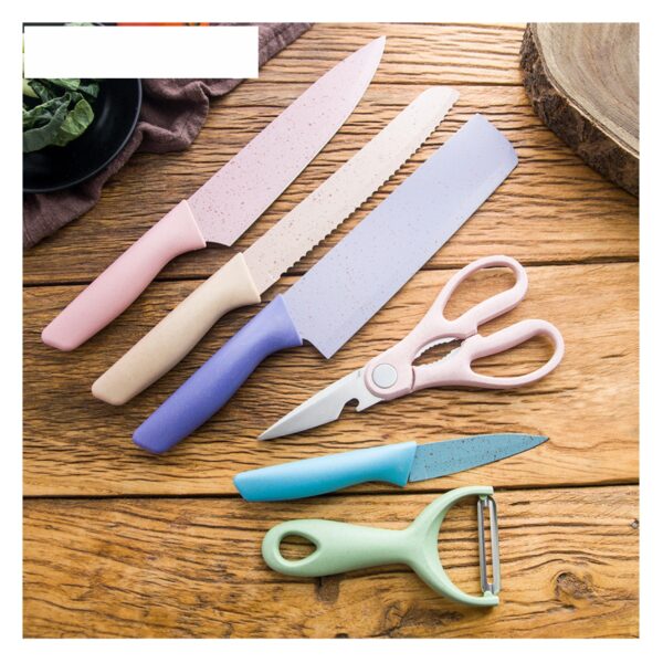 Set Cuchillos Acero Inoxidable Color