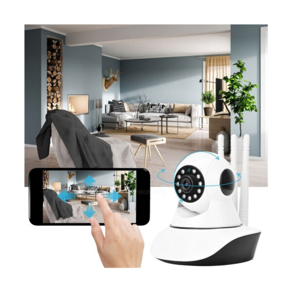 Camara seguridad 3 antenas