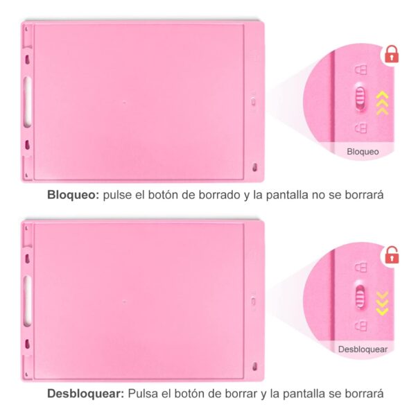 Pizarra Tablero Magica Para Niños Lcd 12