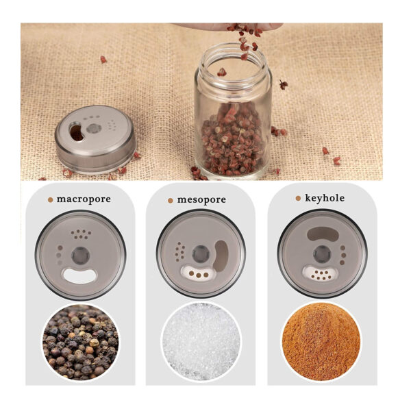 Organizador De Especias 6 Frascos y base