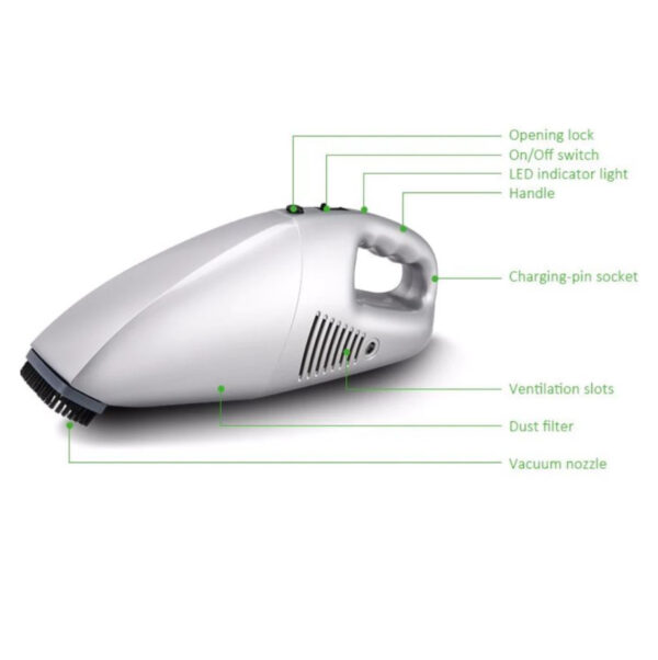 Aspiradora portátil Carro Hogar 220V 60w