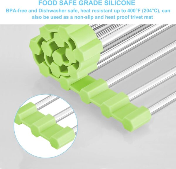 1710180952Escurridor20de20platos20enrollable20verde206.jpg Escurridor De Platos Enrollable