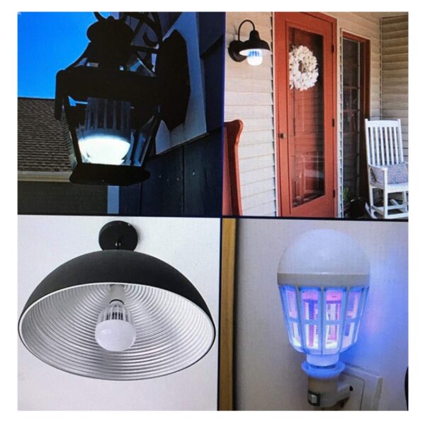 Bombillo Atrapa y mata zancudos