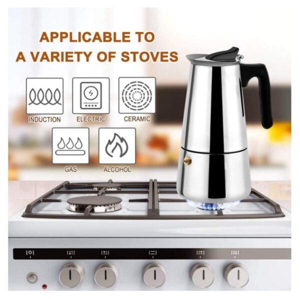 Cafetera Italiana Expresso 9 Tazas