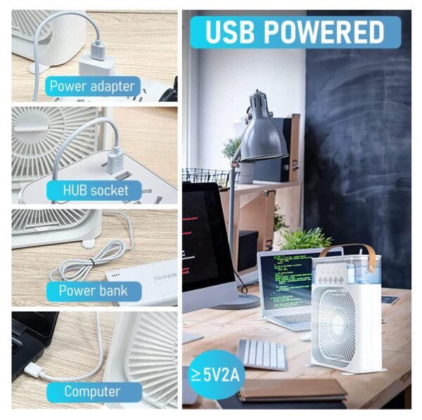 Mini Aire Acondicionado Air Cooler Fan