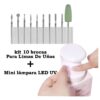 1718395771Kit201020brocas20mas20Mini20lampara20Led.jpg Kit Brocas limado 10 mas mini lampara Uv