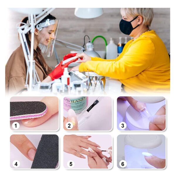 1718395772Mini20lC3A1mpara20LED20UV20para20uC3B1as208.jpg Kit Brocas limado 10 mas mini lampara Uv