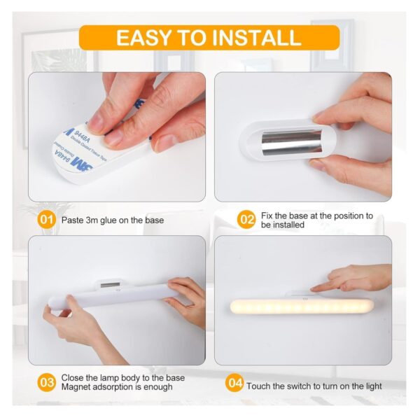 Lampara Multifuncion con Base Magnetica