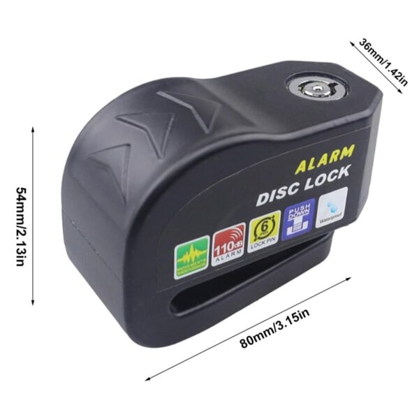 1723848976Candado20Moto20Freno20De20Disco20Alarma20CV6.jpg Candado con Alarma para Disco de Freno