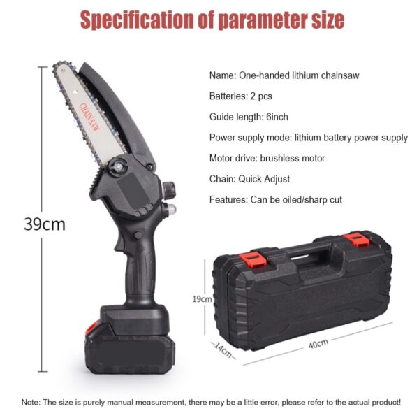 1724880667Motosierra20PRO20Portatil20Doble20Bateria201.jpg Motosierra PRO Portatil Doble Bateria
