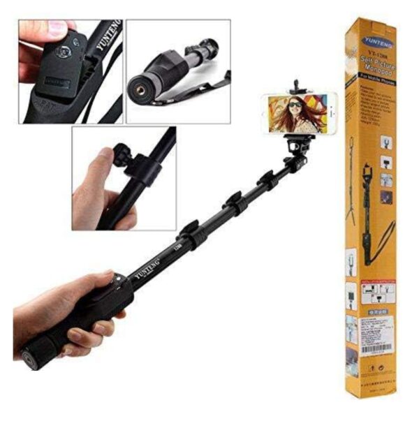 Baston Monopod Selfie Para Cel O Camara