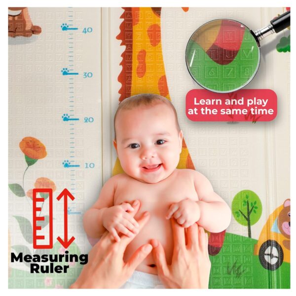 Tapete Plegable Gateo Bebe Doble Faz