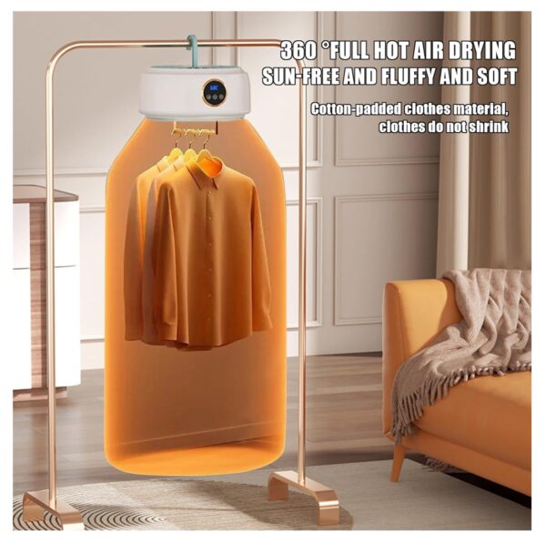 Secadora Ropa Portatil Con Calefaccion