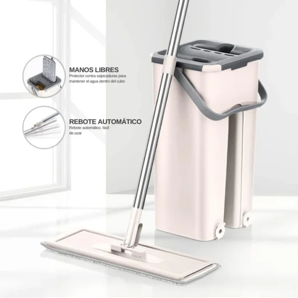 Trapero Mopa plano con balde