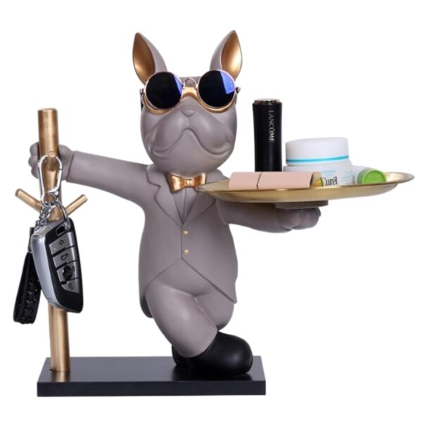 1739894521Escultura20Perro2013.jpg Estatua Bulldog Francés Decoracion