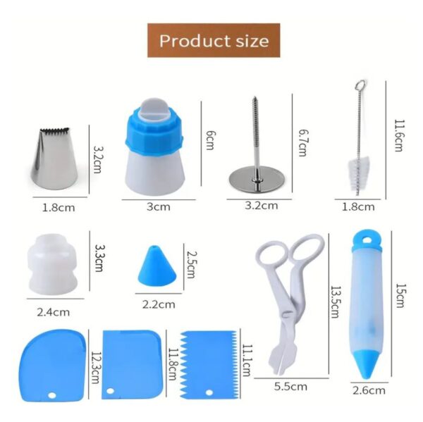 Kit Repostería Pastelería Decoración 66p