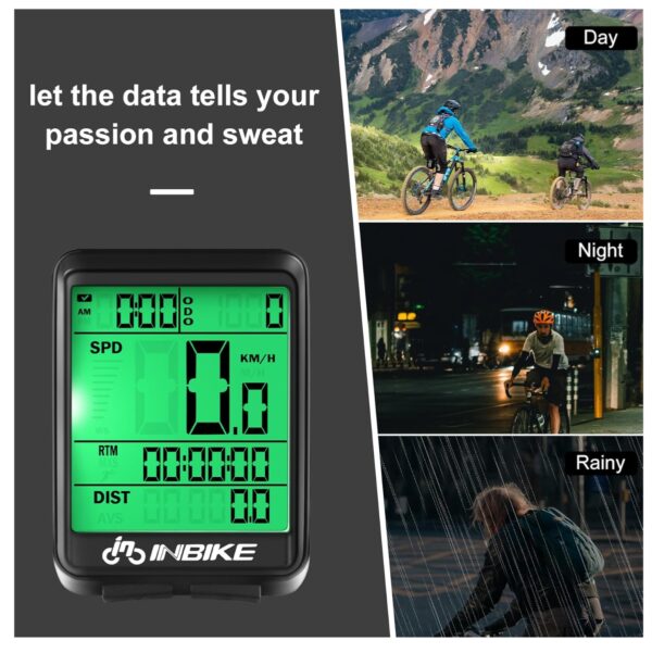 Velocimetro Bicicleta Pantalla LCD