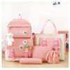 Maleta Mochila Combo coreano 5 en 1