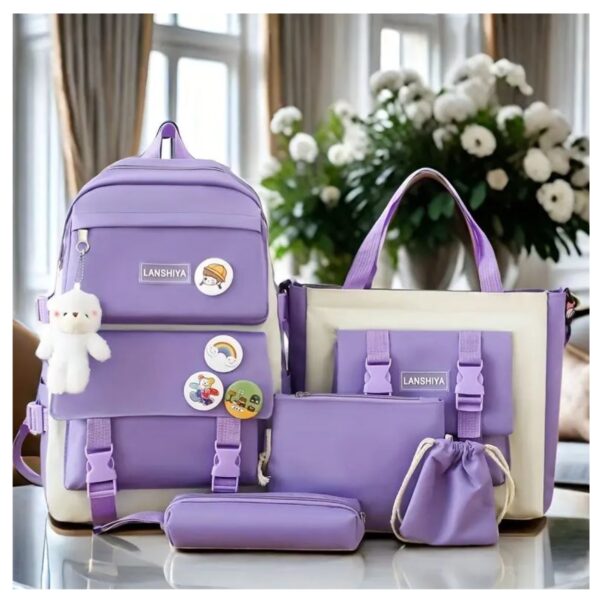 Maleta Mochila Combo coreano 5 en 1