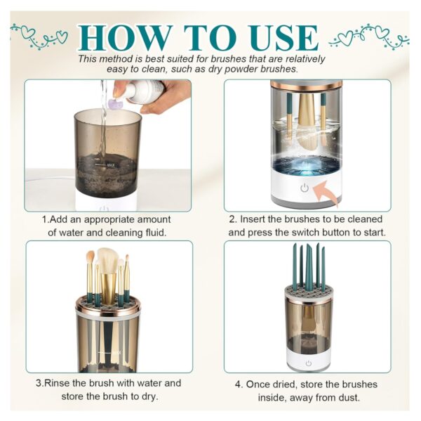 1749224968Lavadora20Automatica20Brochas20Maquillaje2010.jpg Limpiador De Brochas De Maquillaje Eléct