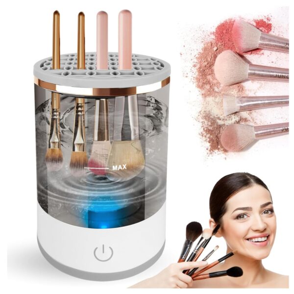 1749224968Lavadora20Automatica20Brochas20Maquillaje2016.jpg Limpiador De Brochas De Maquillaje Eléct
