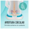 Cojin Espuma Viscoelasticagel Coxis Dona