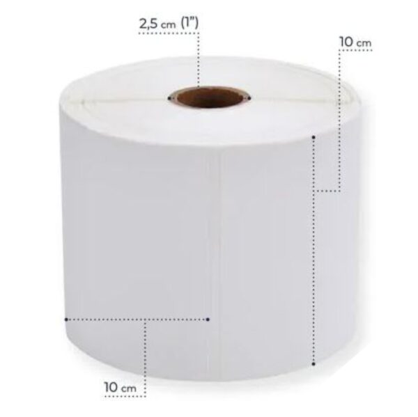 1751993319Papel20Adhesivo20Impresora203.jpg Rollo Etiqueta Adhesiva 100x150mmx 350un