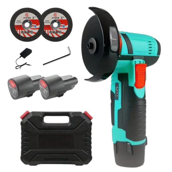 Mini Pulidora Doble Bateria 2 Discos