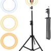 Aro 26cm de Luz Selfie con Tripode 2m