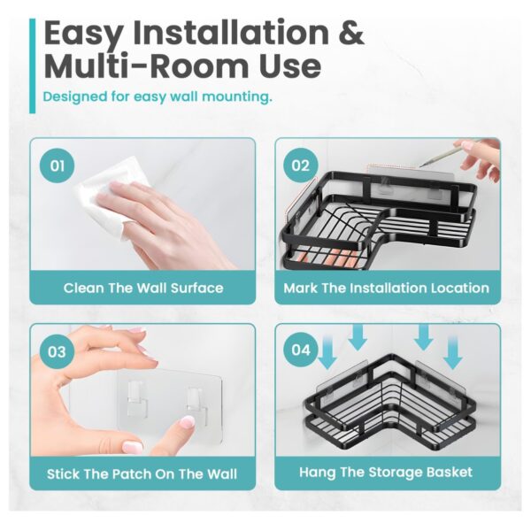 1753971754Organizador20Adhesivo20BaC3B1o205pcs20Esquinero206.jpg Esquinero baño 5pcs Organizador Adhesivo