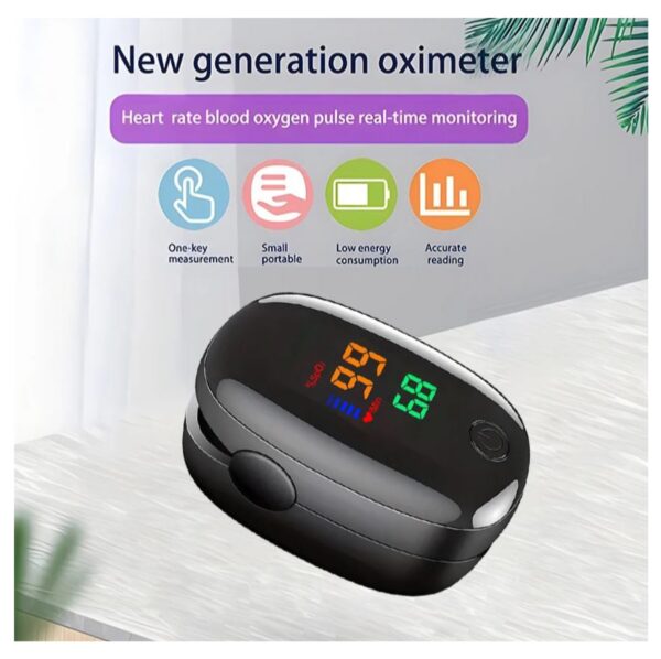 Oximetro de pulso monitor SpO2 sin curva