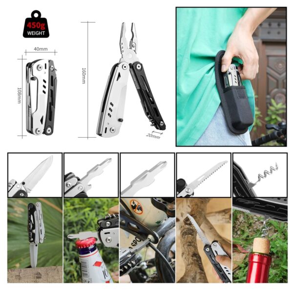 Multiherramienta bolsillo 21 en1 Camping